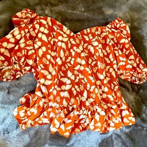 Milk & Honey, off the shoulder crop top (never worn)
